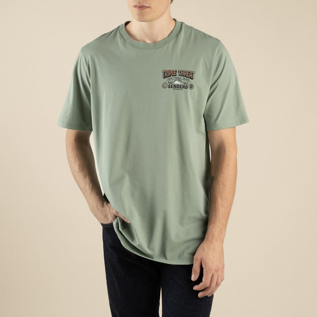Triple Threat T-Shirt - Laguna