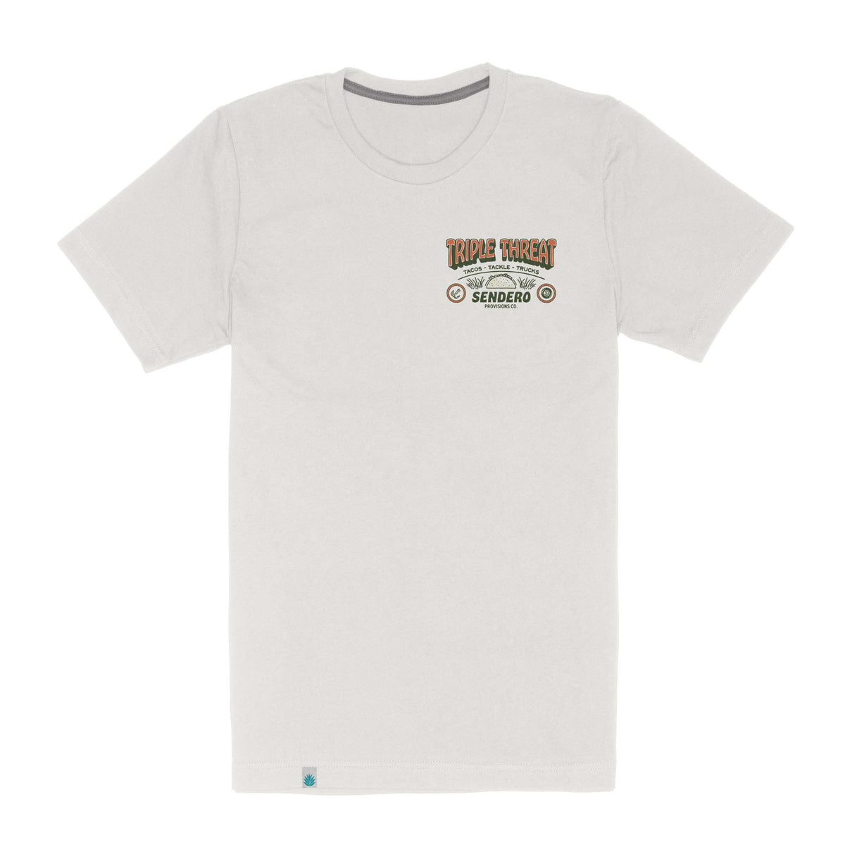 Triple Threat T-Shirt - Vintage White