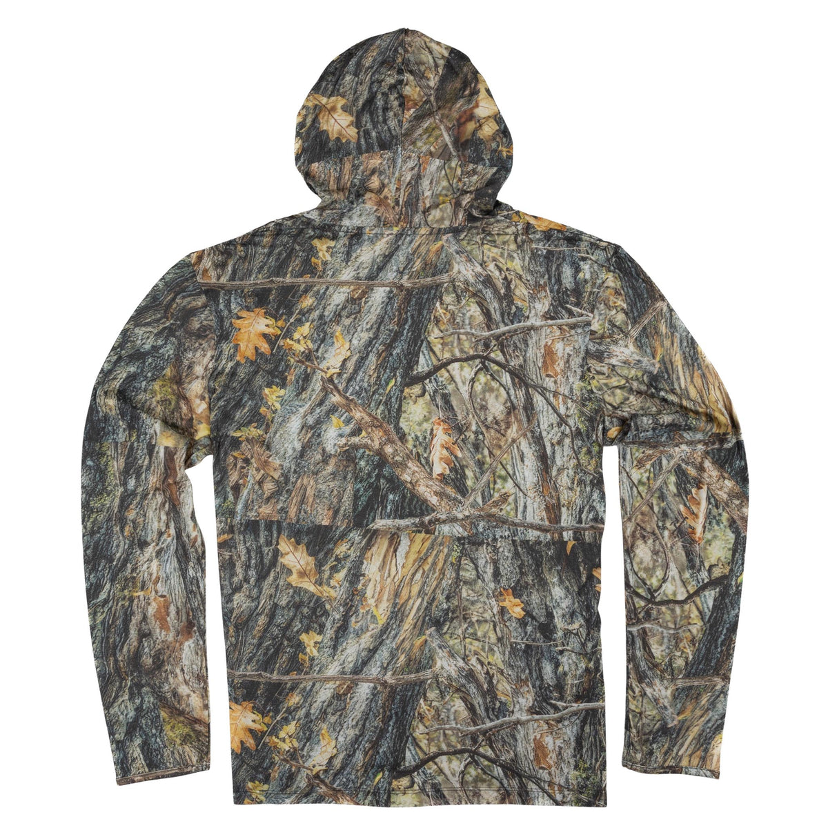 Yucatan Bamboo Hoodie Tech Long Sleeve Shirt - Will Tree Camo