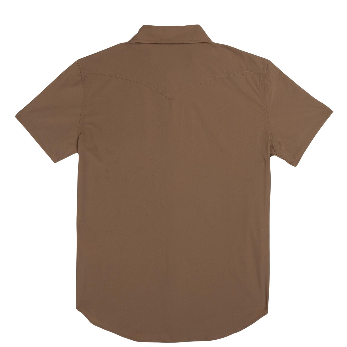 Confluence Tech Short Sleeve Shirt - Light Brown