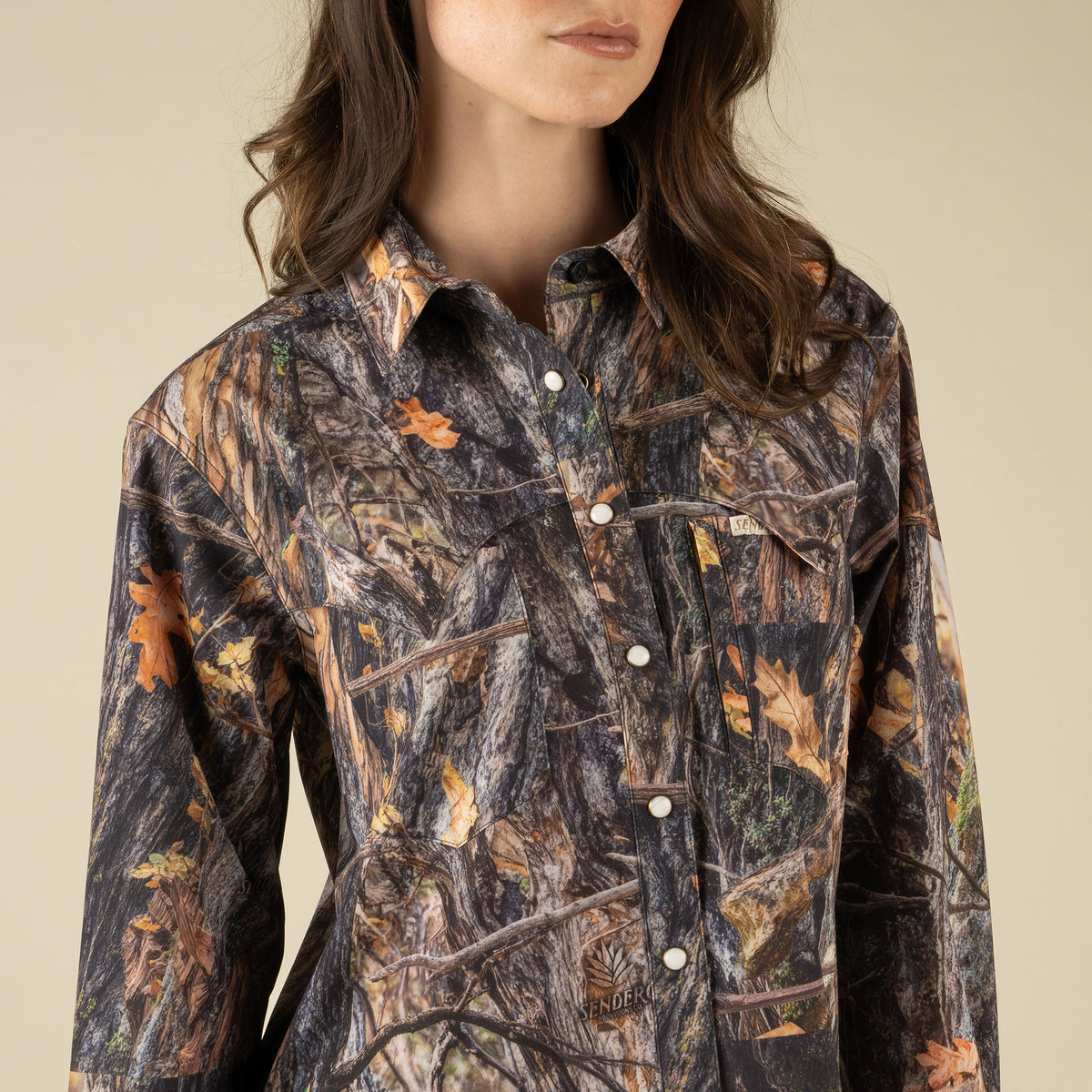 Women's Confluence Tech Long Sleeve Shirt - Will Tree Camo