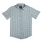 City Slicker Button Up Short Sleeve - Arizola Chevron - Faded Blue