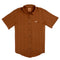 City Slicker Button Up Short Sleeve - Arizola Chevron - Chestnut