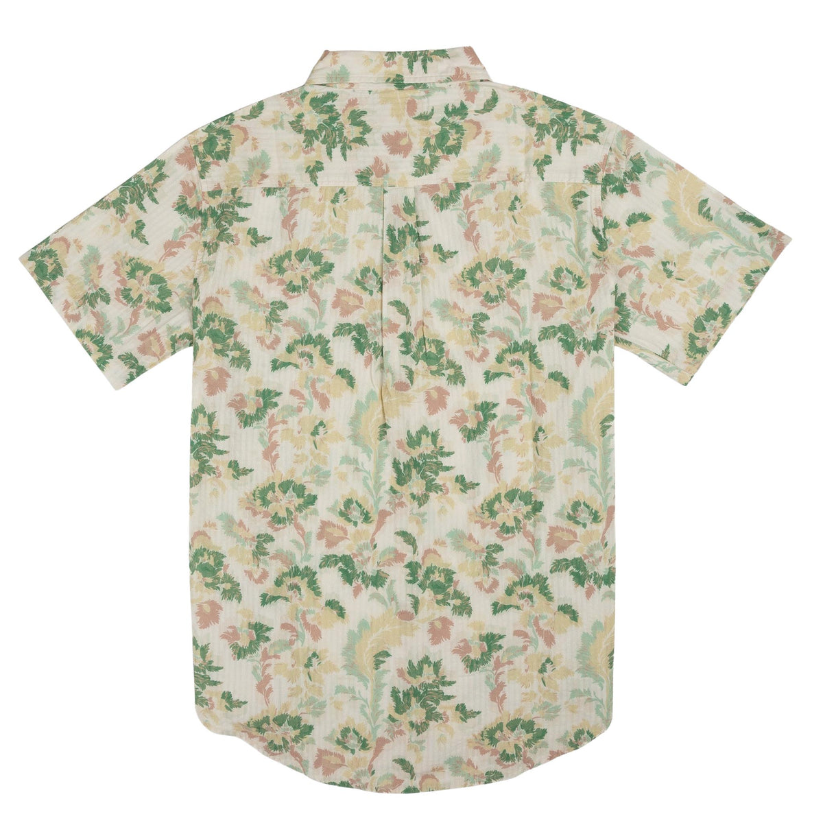 City Slicker Button Up Short Sleeve - Alondra - Cream/Green