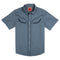 The Prescott Western Shirt - Faded Navy