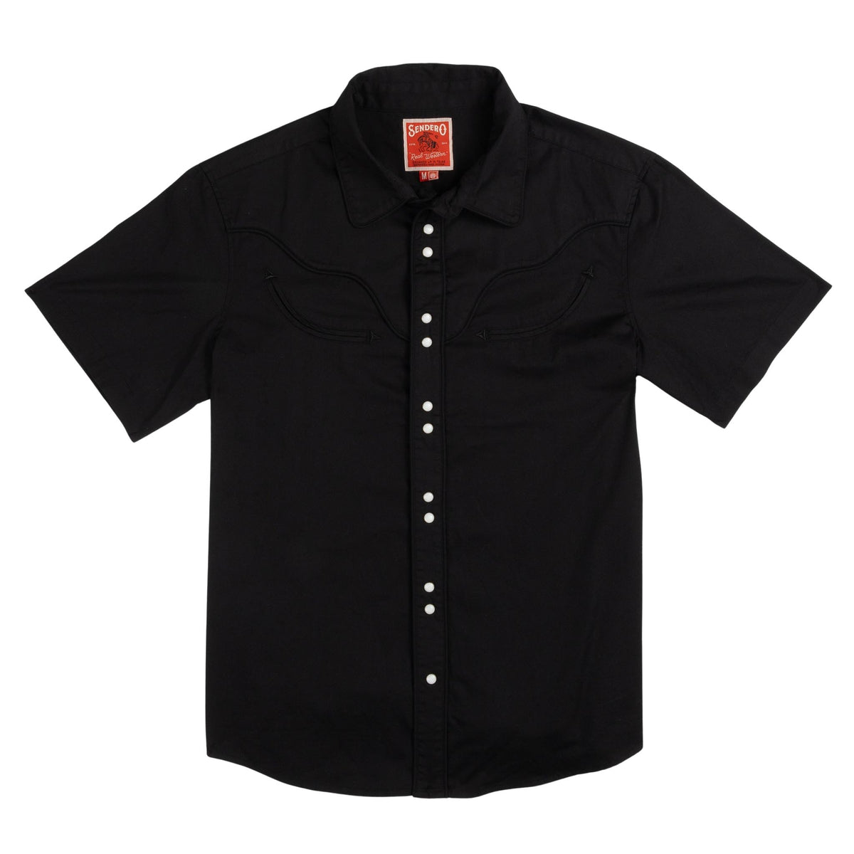 The Prescott Western Shirt - Black