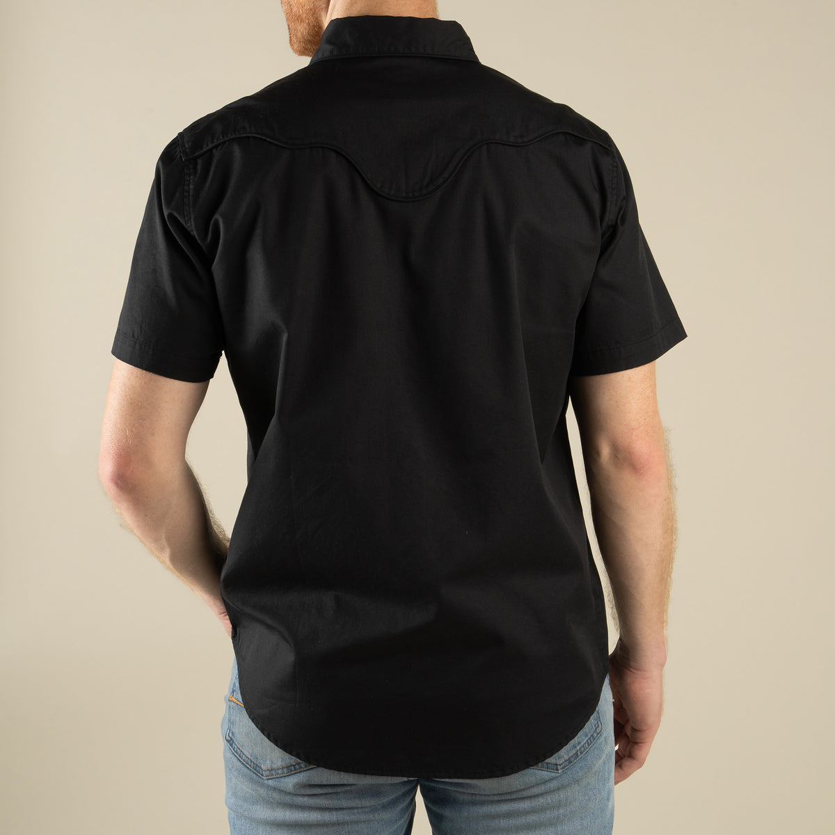 The Prescott Western Shirt - Black