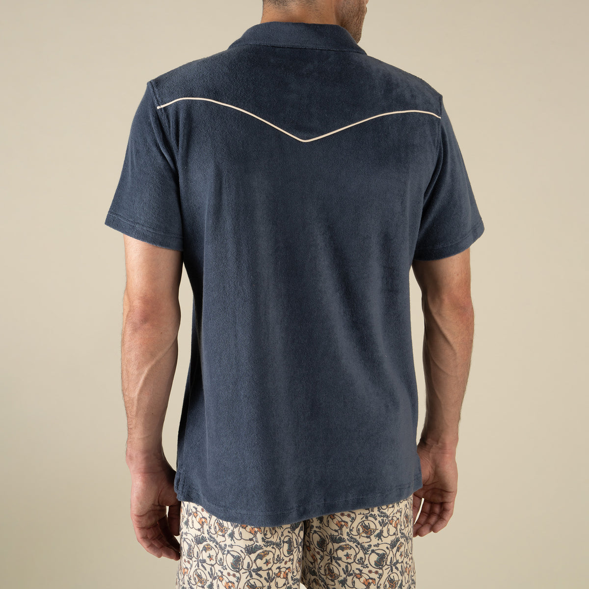 Cantina Terry Polo - Vintage Indigo