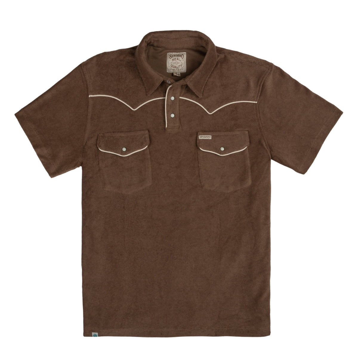 Cantina Terry Polo - Light Brown