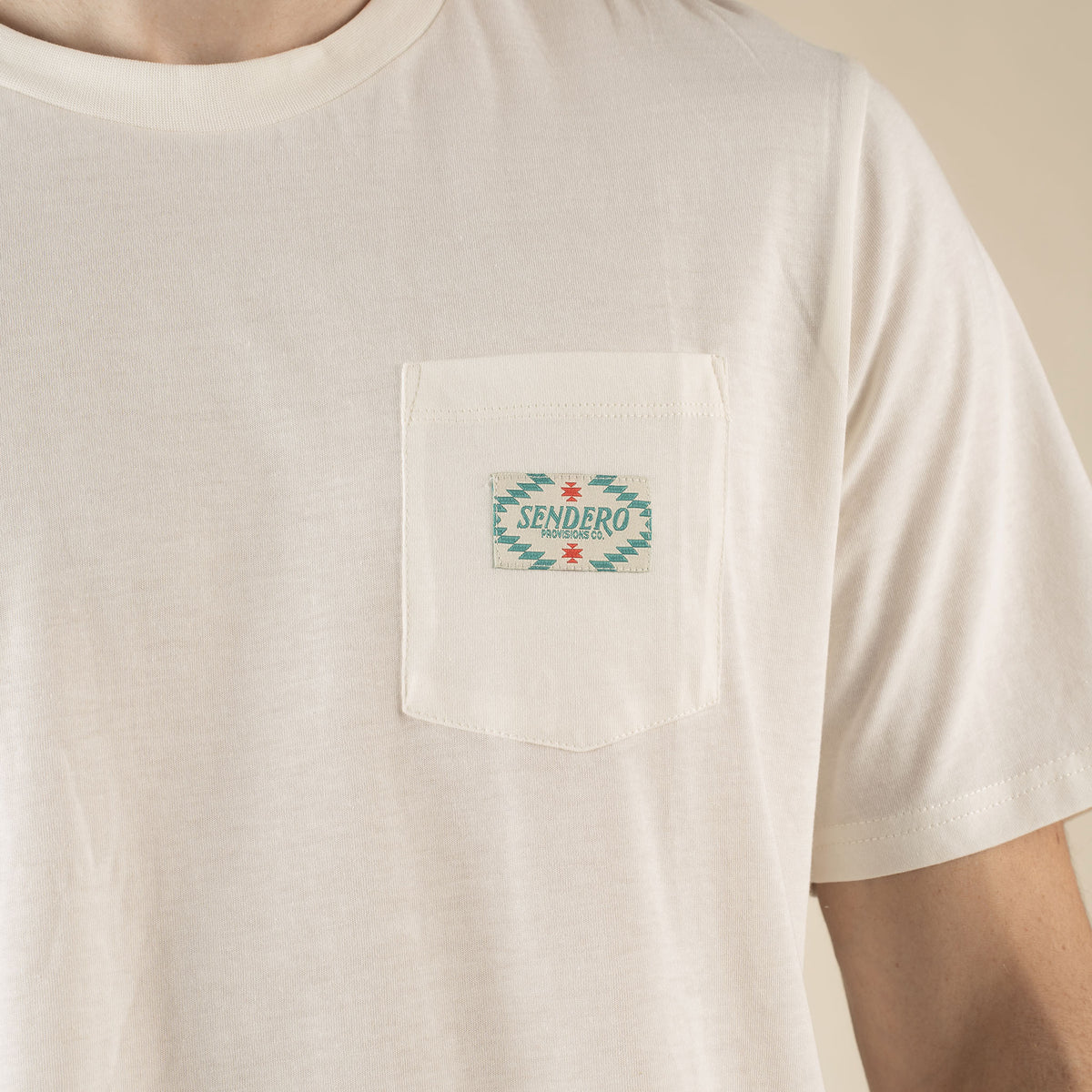 Vintage Pocket T-Shirt - Vintage White