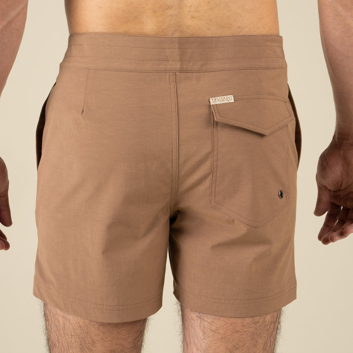 Marejada Boardshort - Light Brown