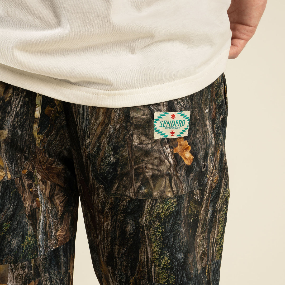 Bajada Hybrid Shorts - Will Tree Camo
