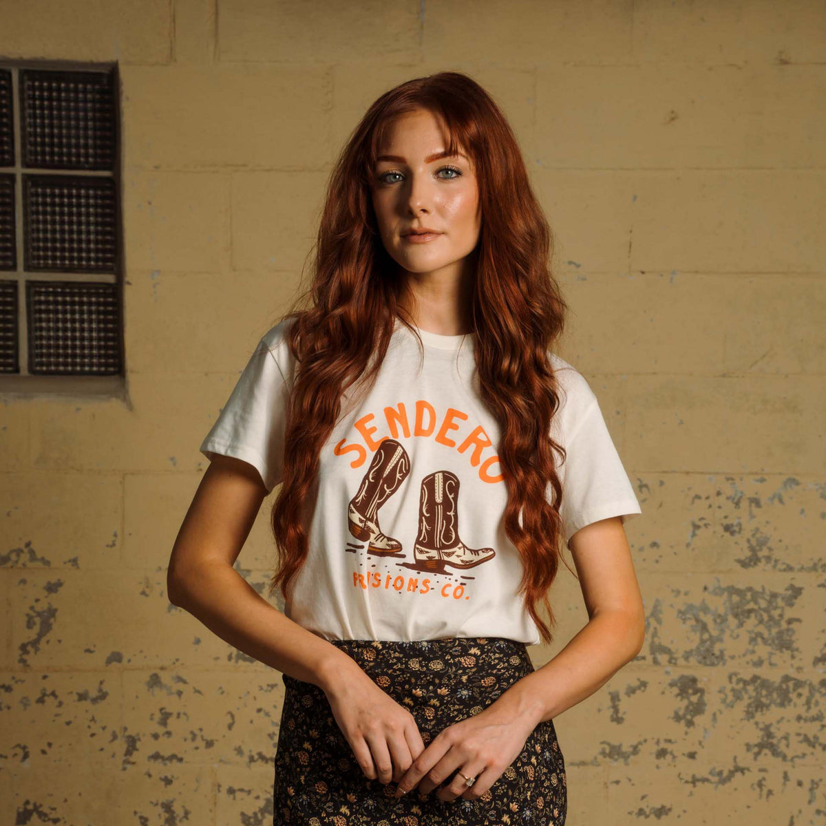 High Stepper Boxy Tee - Vintage White