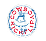 Cowboy Kickflip Sticker