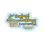Cowboys Everywhere Sticker