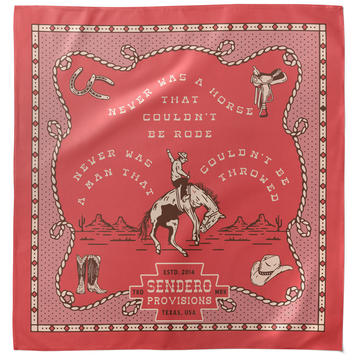 Never Was a Horse Bandana