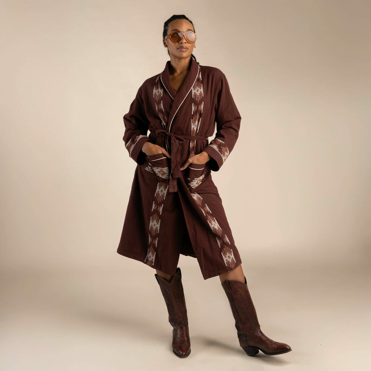 Hacienda Robe - Sonora Brown