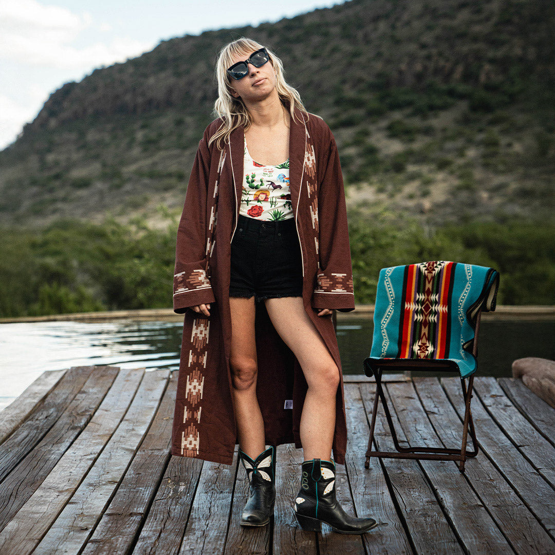 Hacienda Robe - Sonora Brown