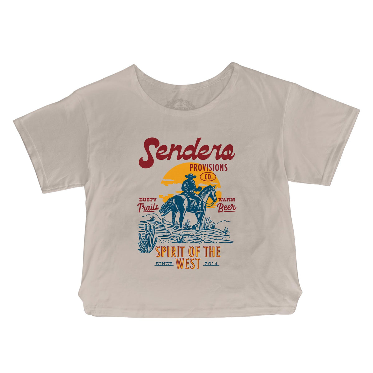 Dusty Trails Basic Tee - Sand