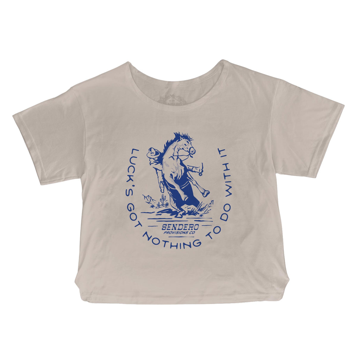No Luck Basic Tee - Sand