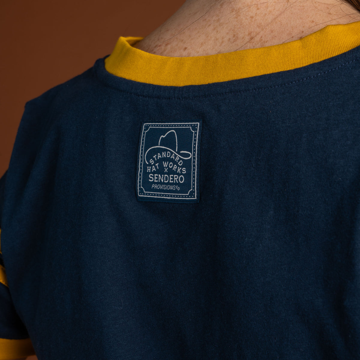 Shiloh Ringer Tee - Navy