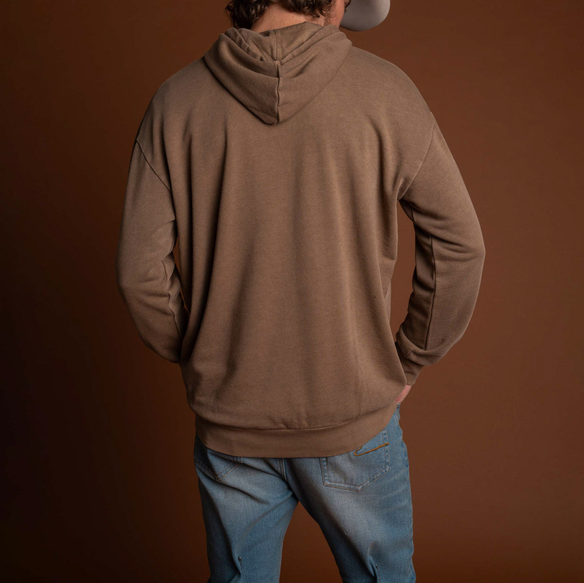 Set the Standard Washed Hoodie - Light Brown