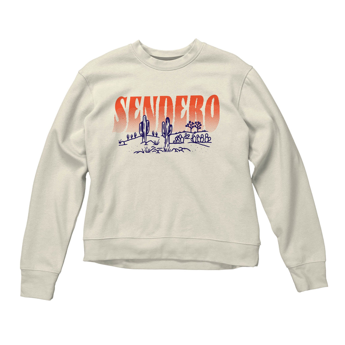 Desert Dreams Women's Sweatshirt - Vintage White