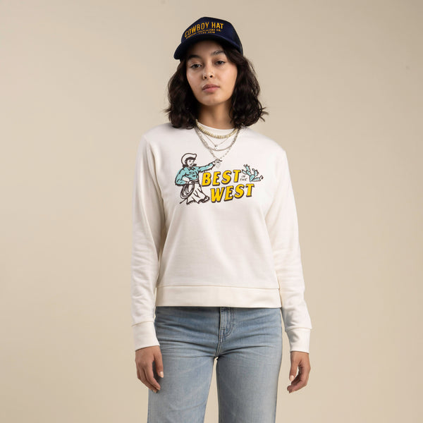 Best in the West Drop Shoulder Sweatshirt