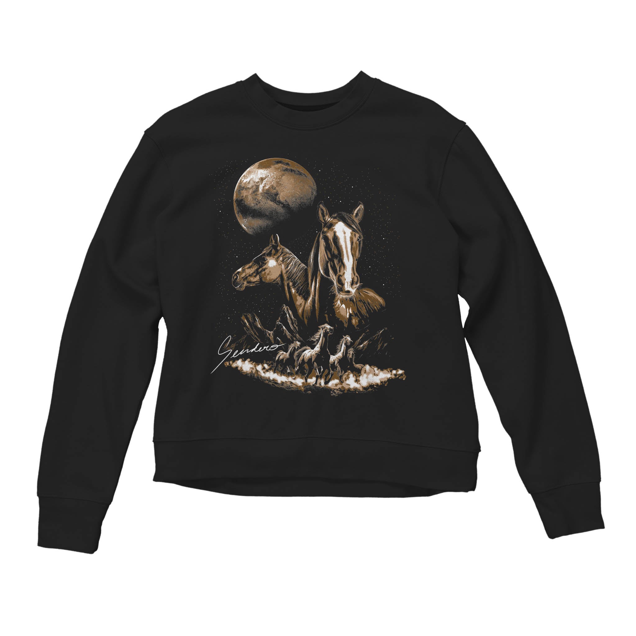 Midnight Riders Drop Shoulder Sweatshirt