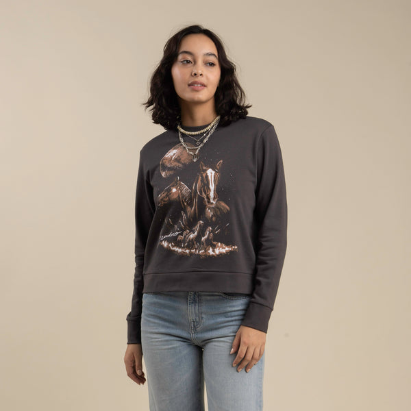 Midnight Riders Drop Shoulder Sweatshirt