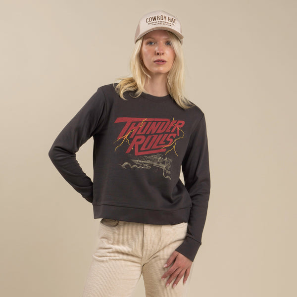 Thunder Rolls Drop Shoulder Sweatshirt