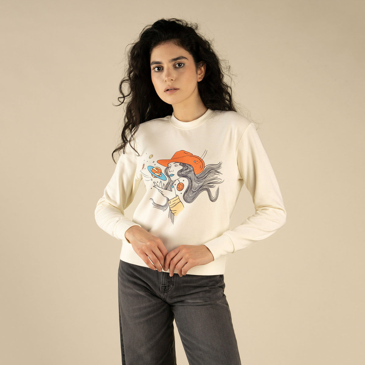 Cosmic Cowgirl Women's Sweatshirt
