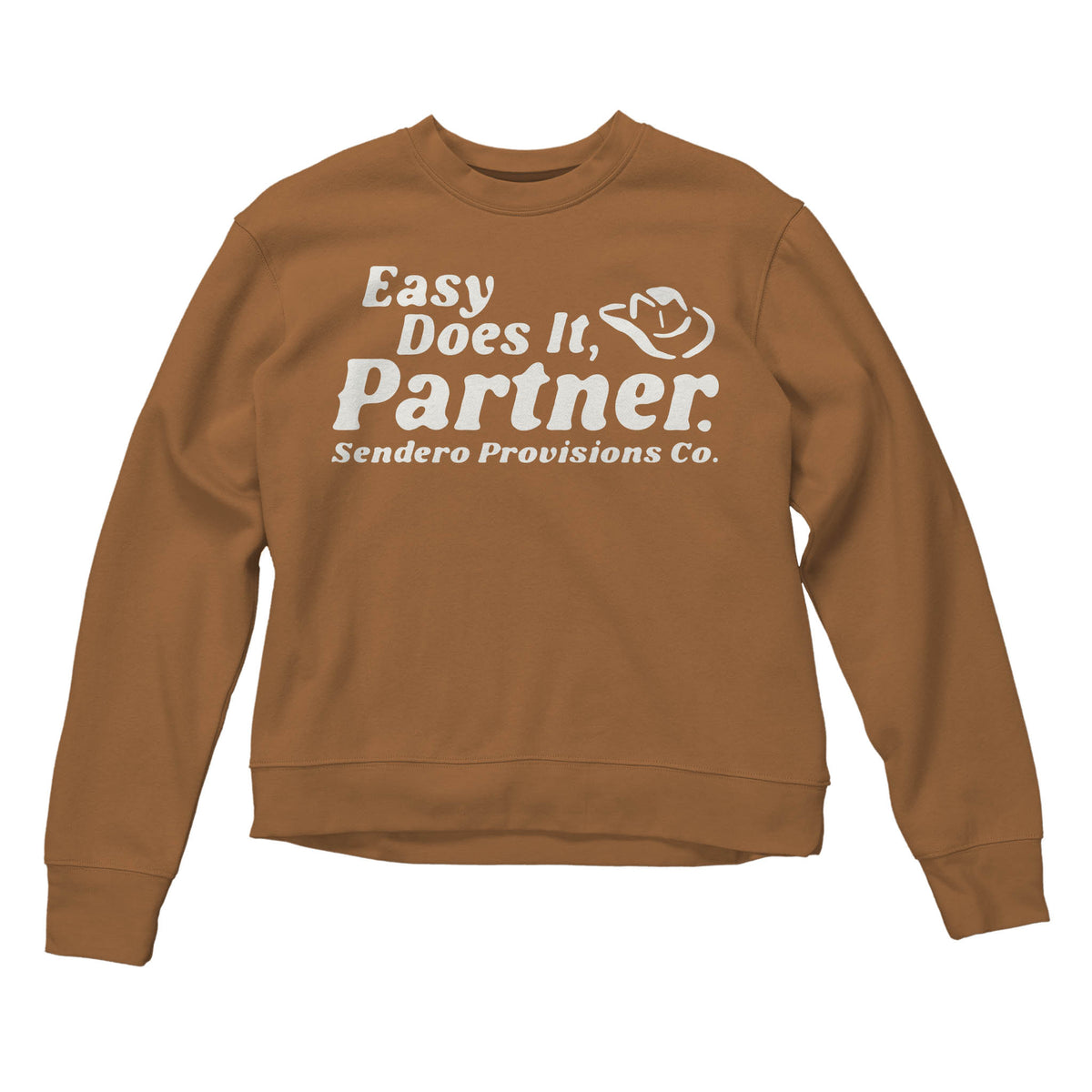 Easy Does It Women's Sweatshirt - Meerkat