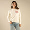 Giddy Up Women's Sweatshirt - Vintage White