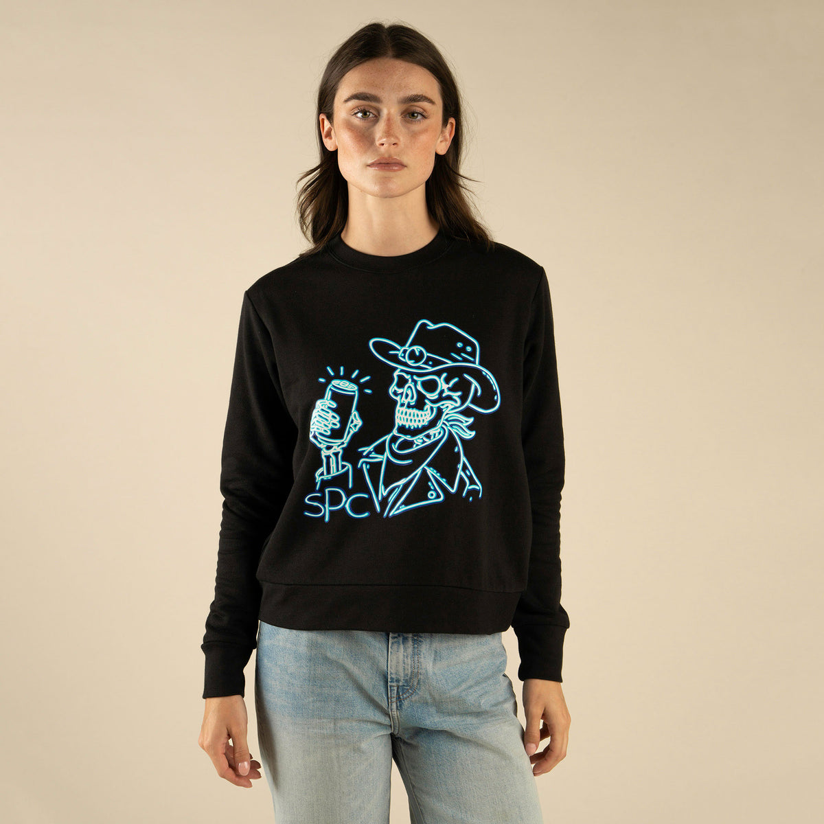 Broadway Bones Women's Sweatshirt - Black