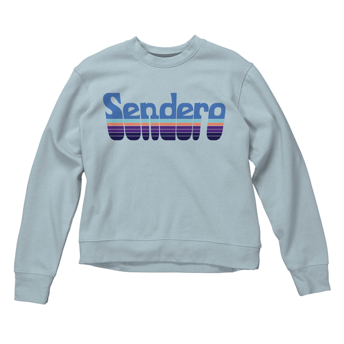 Retro Logo Women's Sweatshirt - Sterling Blue