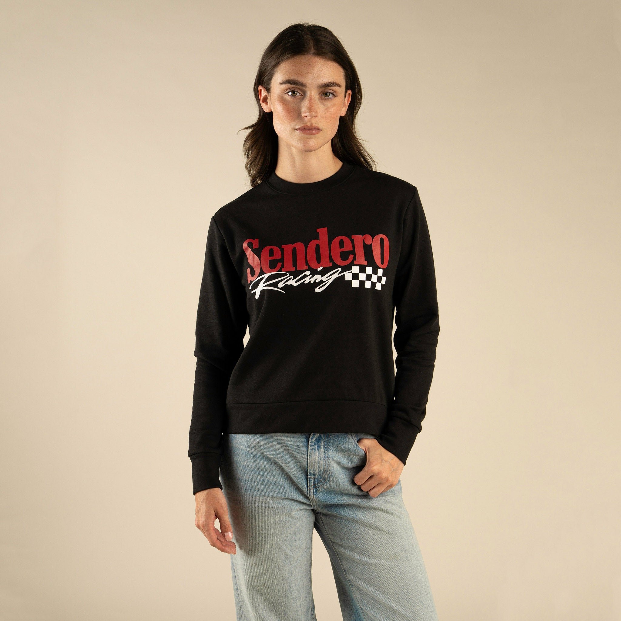 Sendero Racing Drop Shoulder Sweatshirt