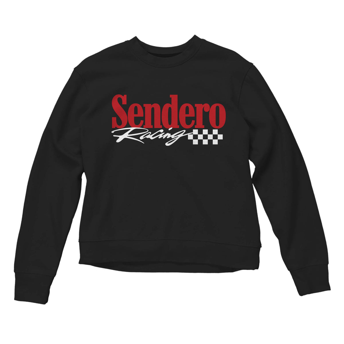 Sendero Racing Women's Sweatshirt - Black