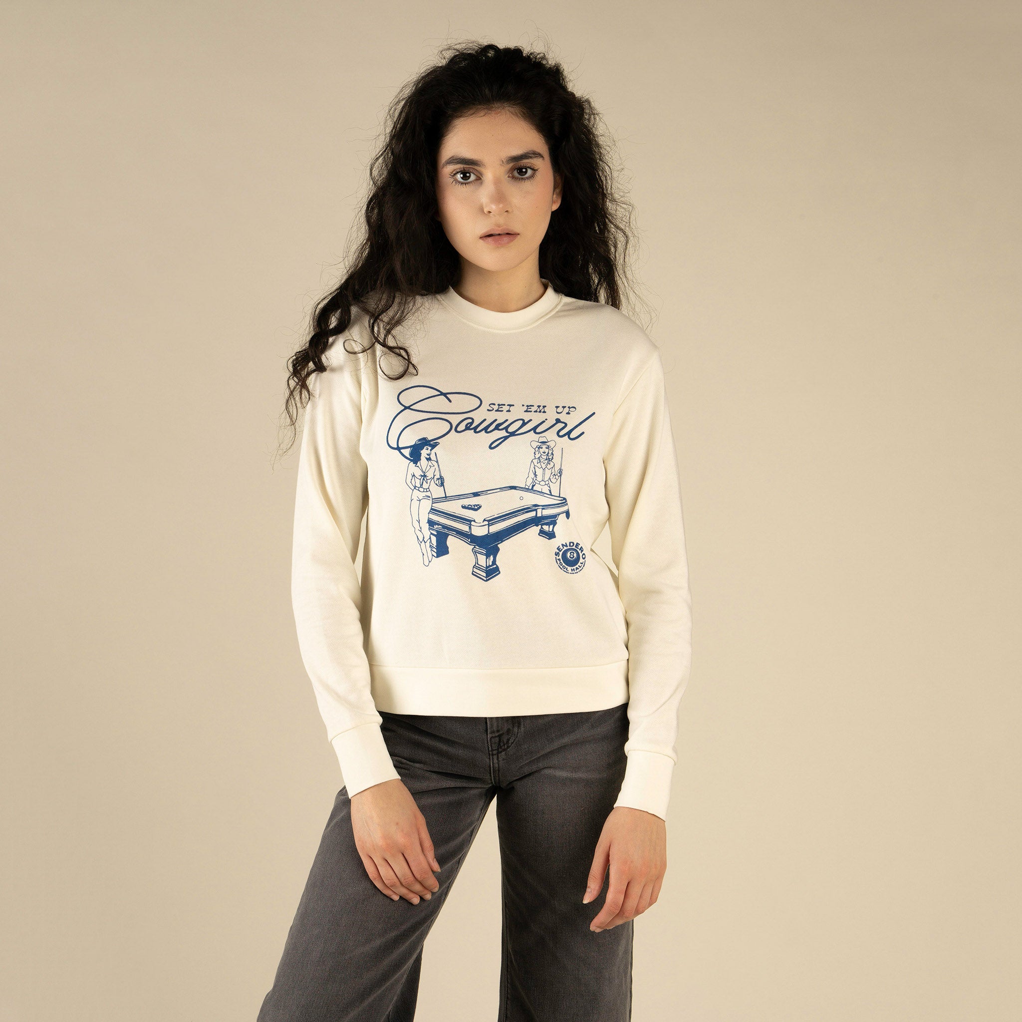 Set 'Em Up Drop Shoulder Sweatshirt
