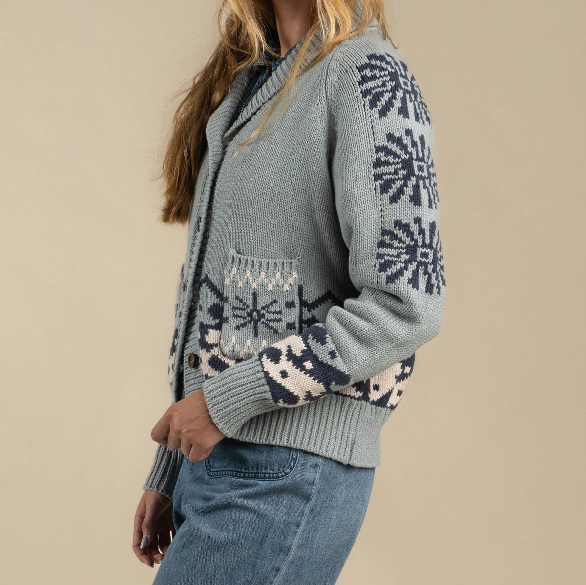 Cimarron Cardigan - Eastern Sky