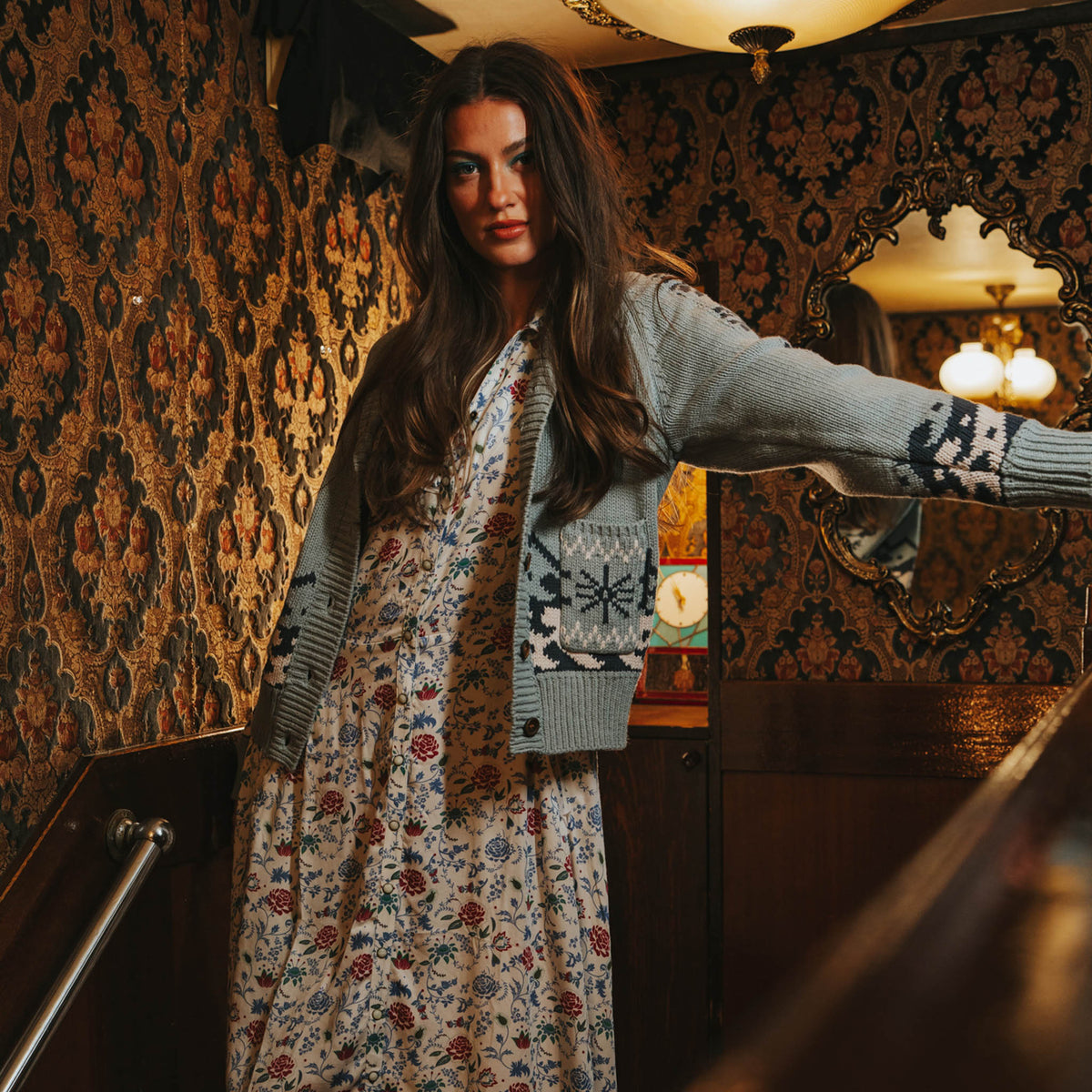 Cimarron Cardigan - Eastern Sky