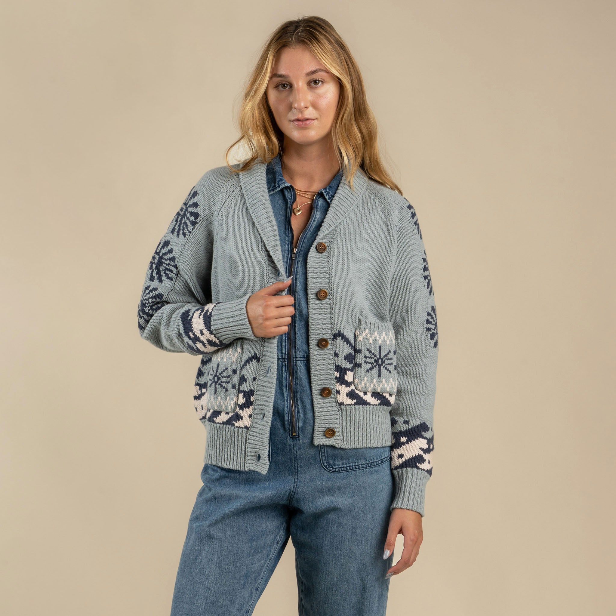 サイコム psicom INDIAN SUMMER CARDIGAN サイコム psicom INDIAN SUMMER CARDIGAN