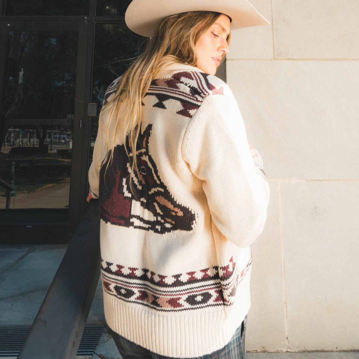 Cimarron Cardigan - Corral - Cream