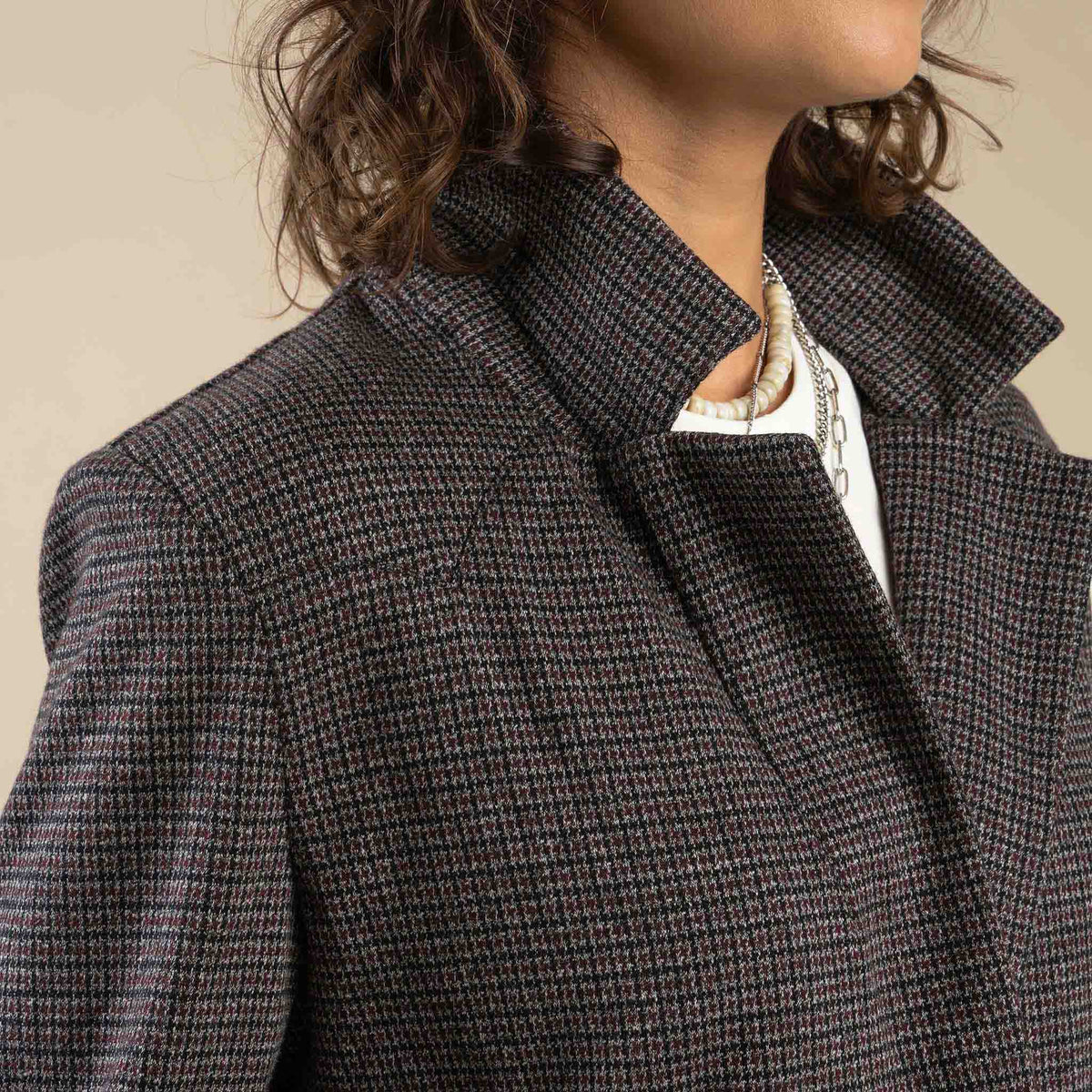 The Eleanor Relaxed Western Blazer - Gray