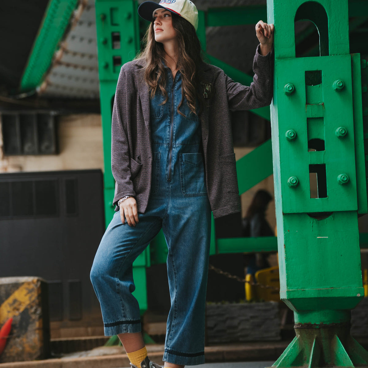 The Eleanor Relaxed Western Blazer - Gray