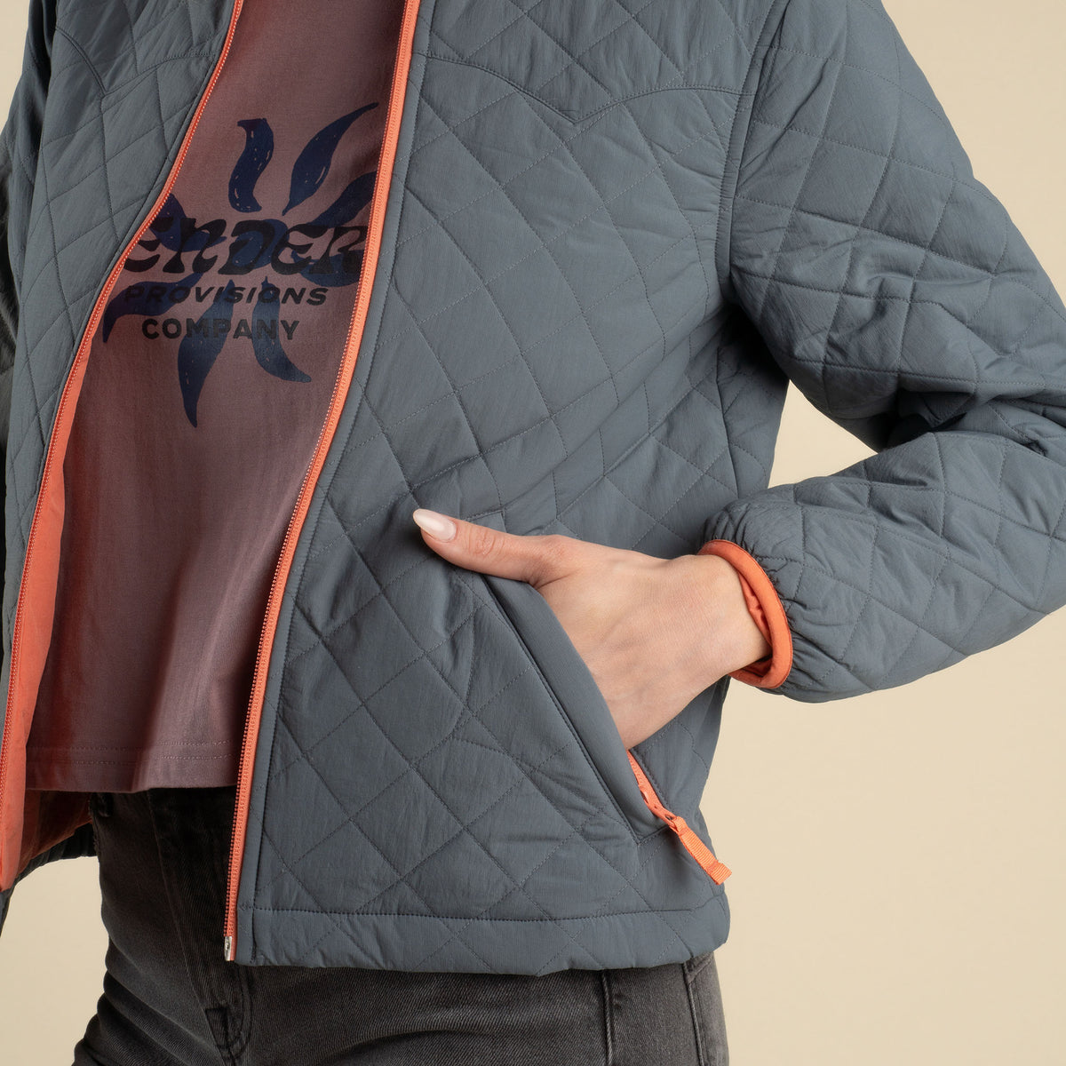 Cloudcroft Puffer Jacket (Women's) - Stormy Weather
