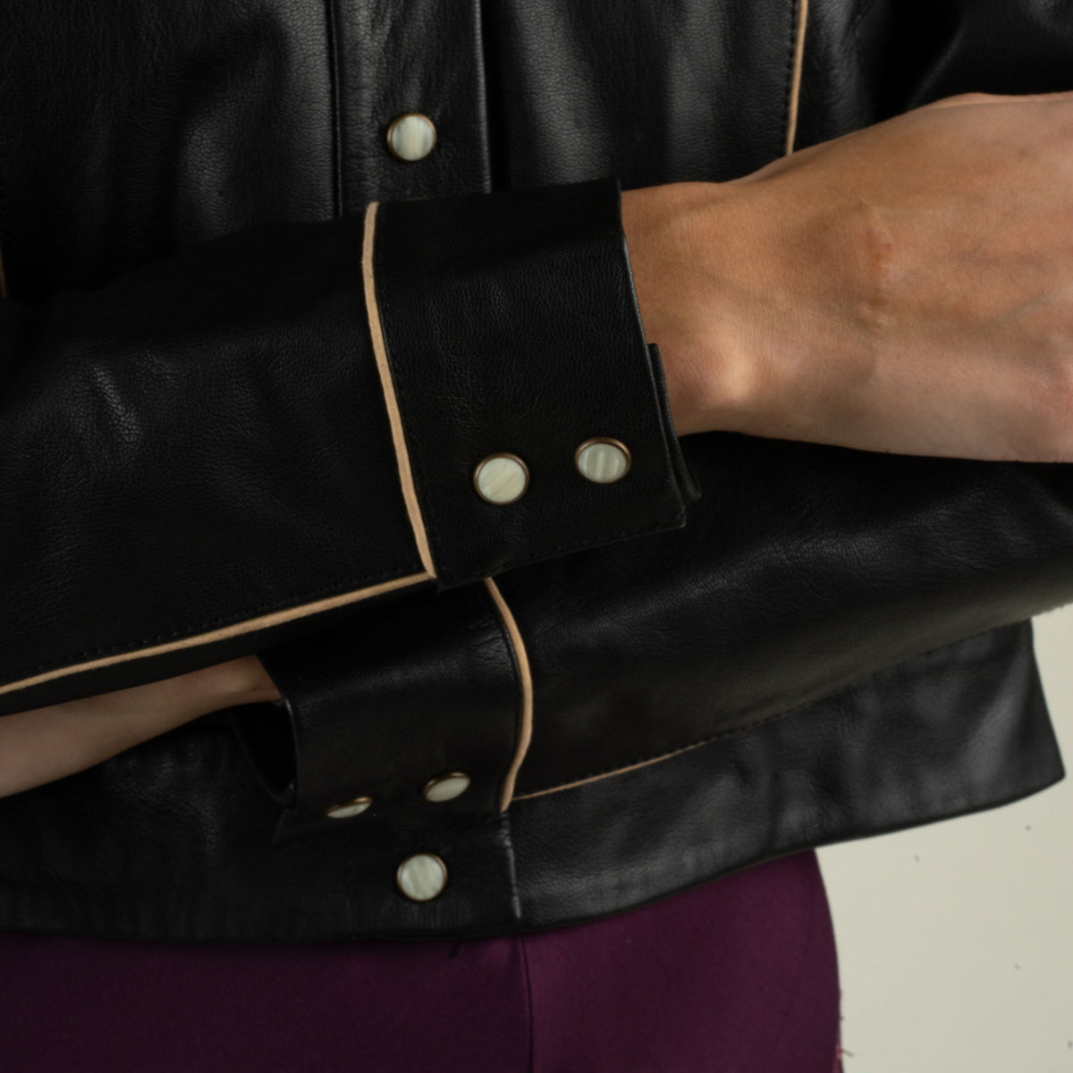 Frontera Jacket - Black Leather