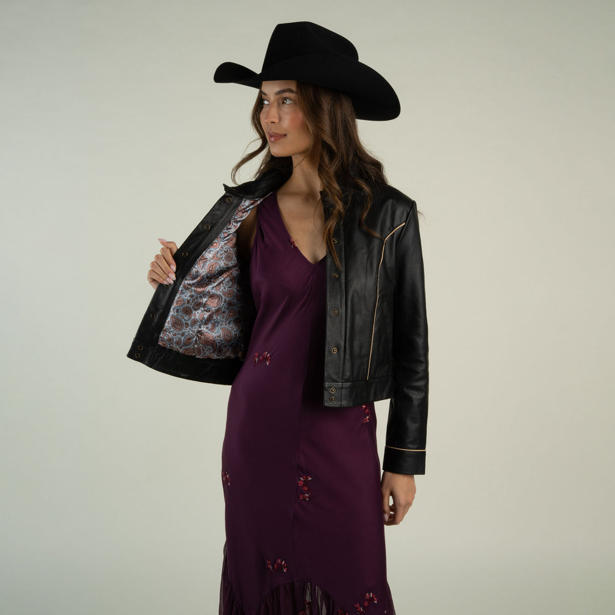 Frontera Jacket - Black Leather