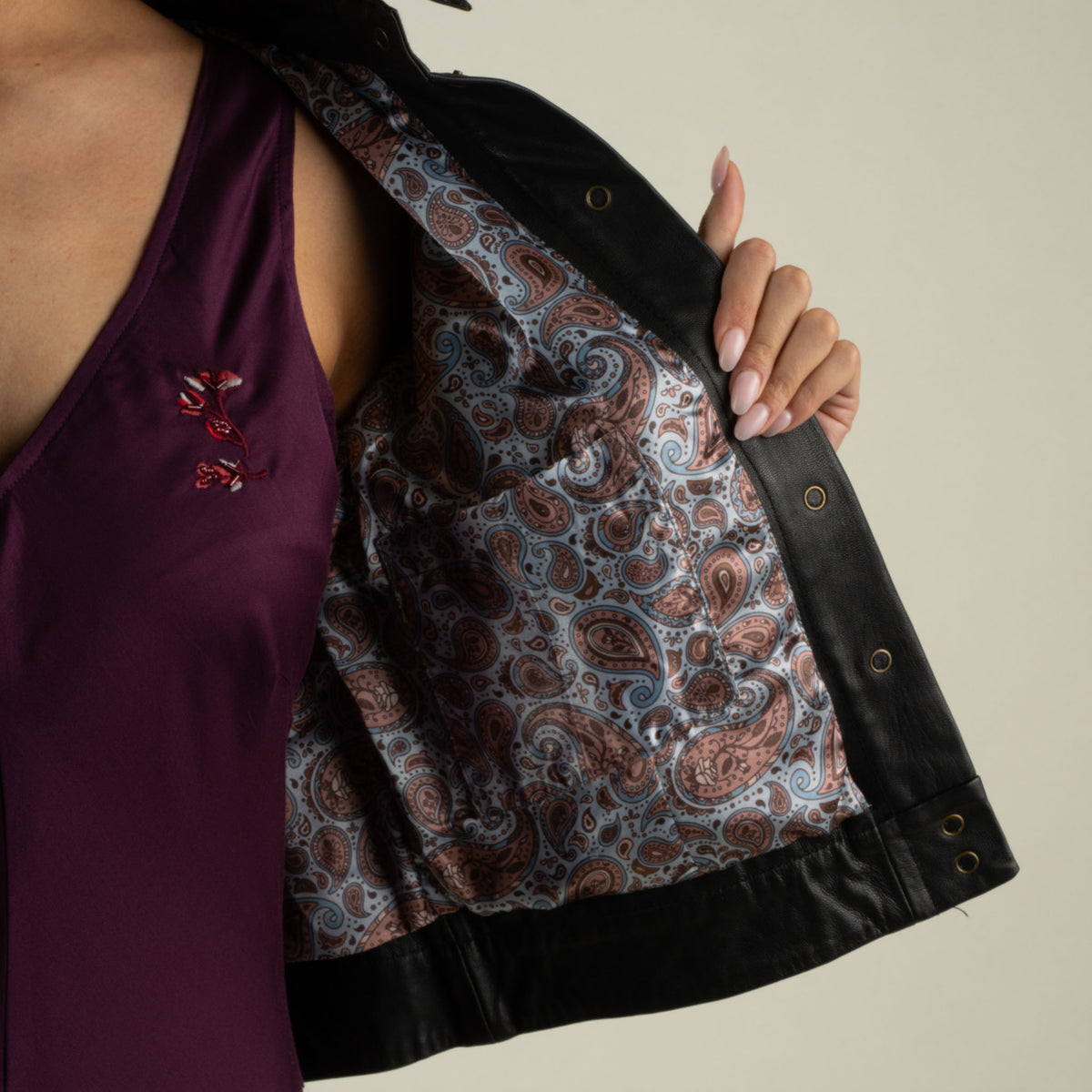Frontera Jacket - Black Leather
