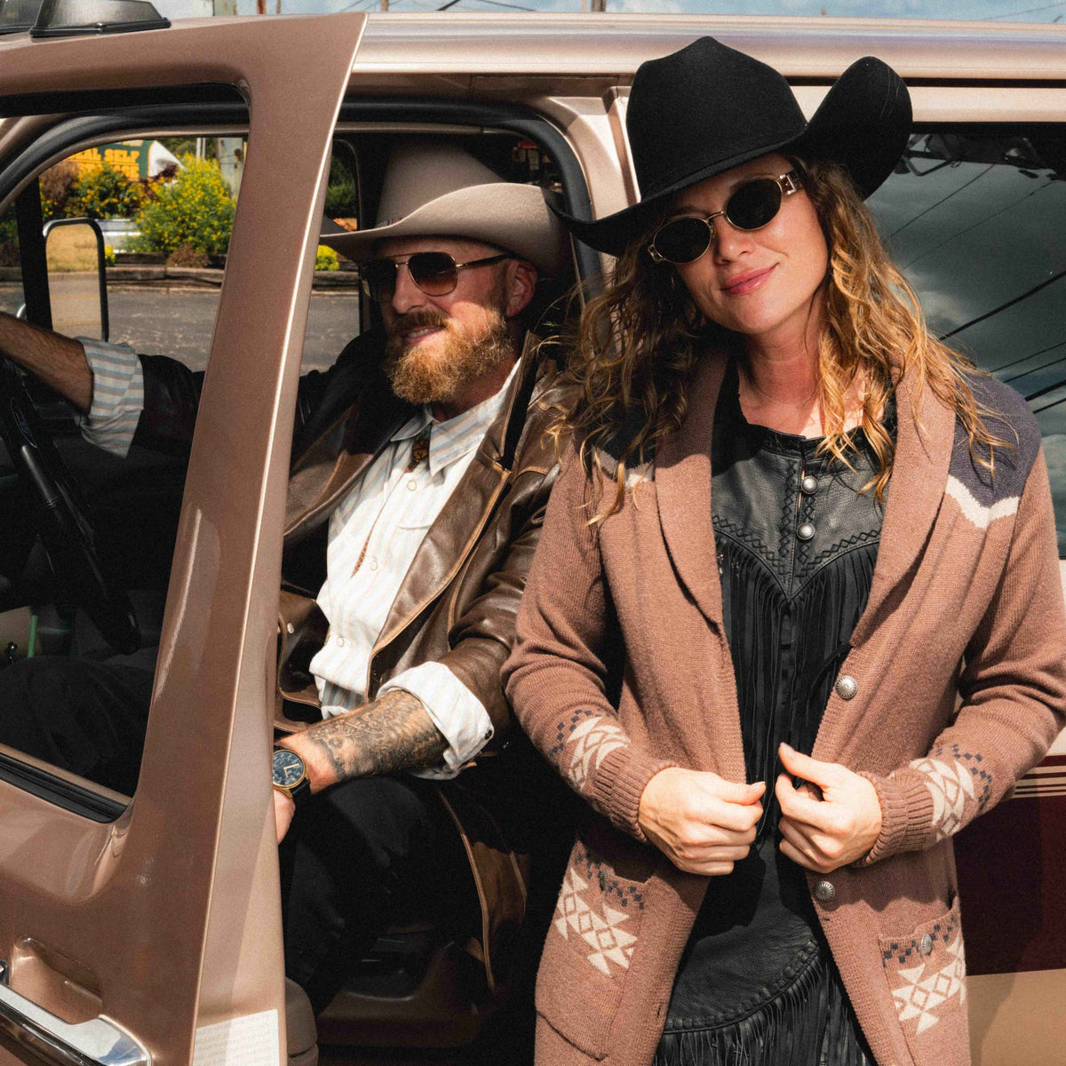 Winona Knit Duster - Saddle